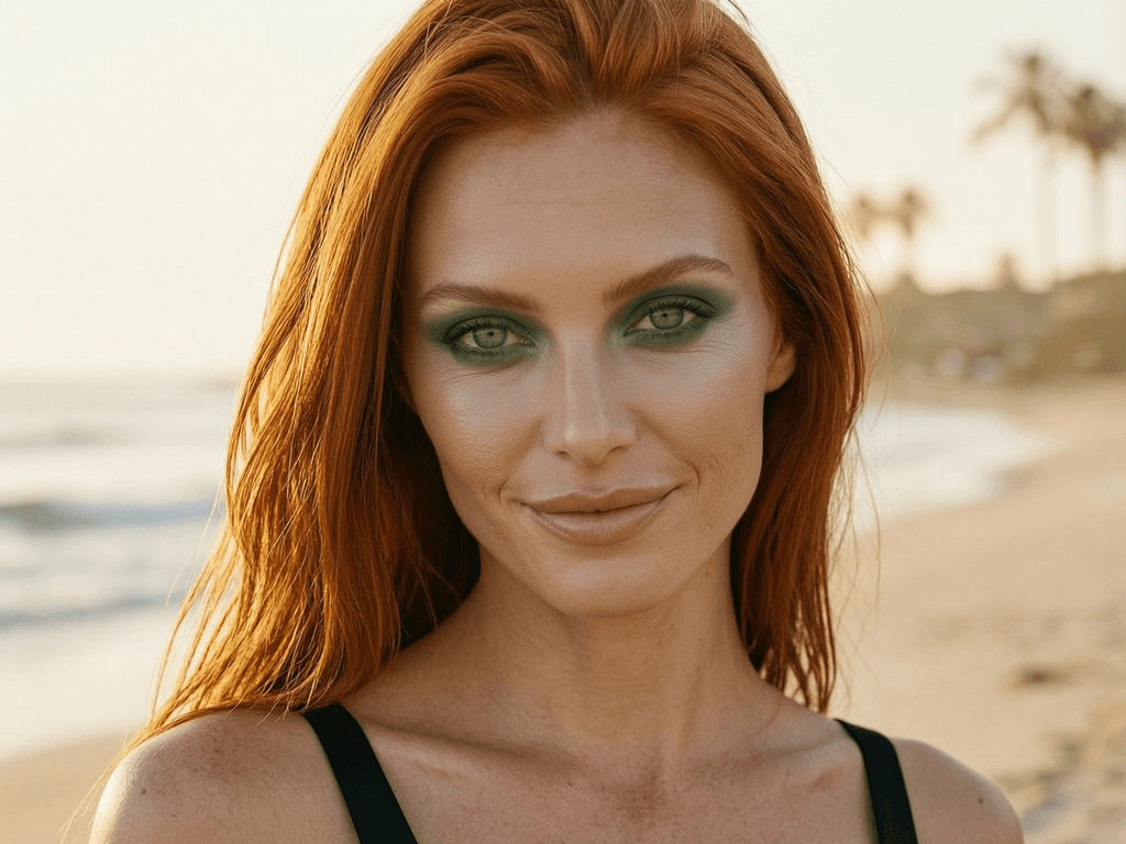 Smirking portrait
